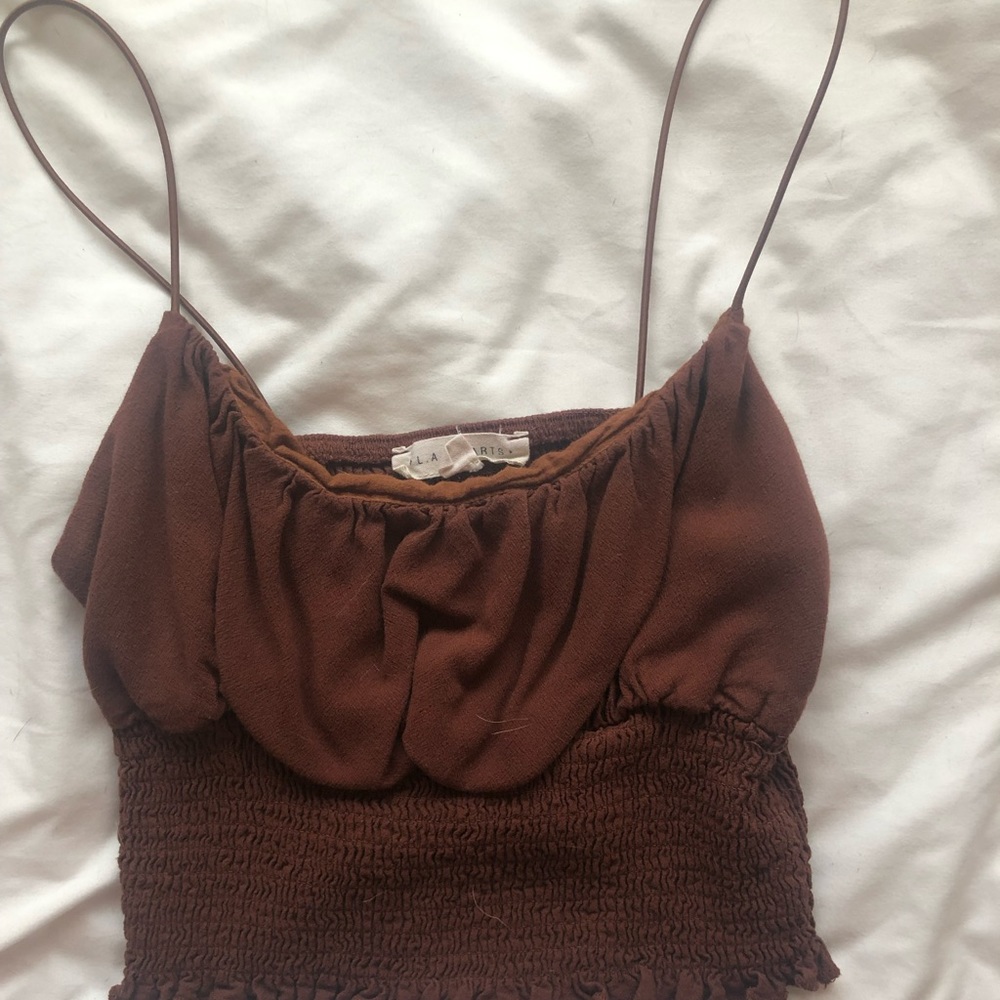 Pacsun Brown Tank Top